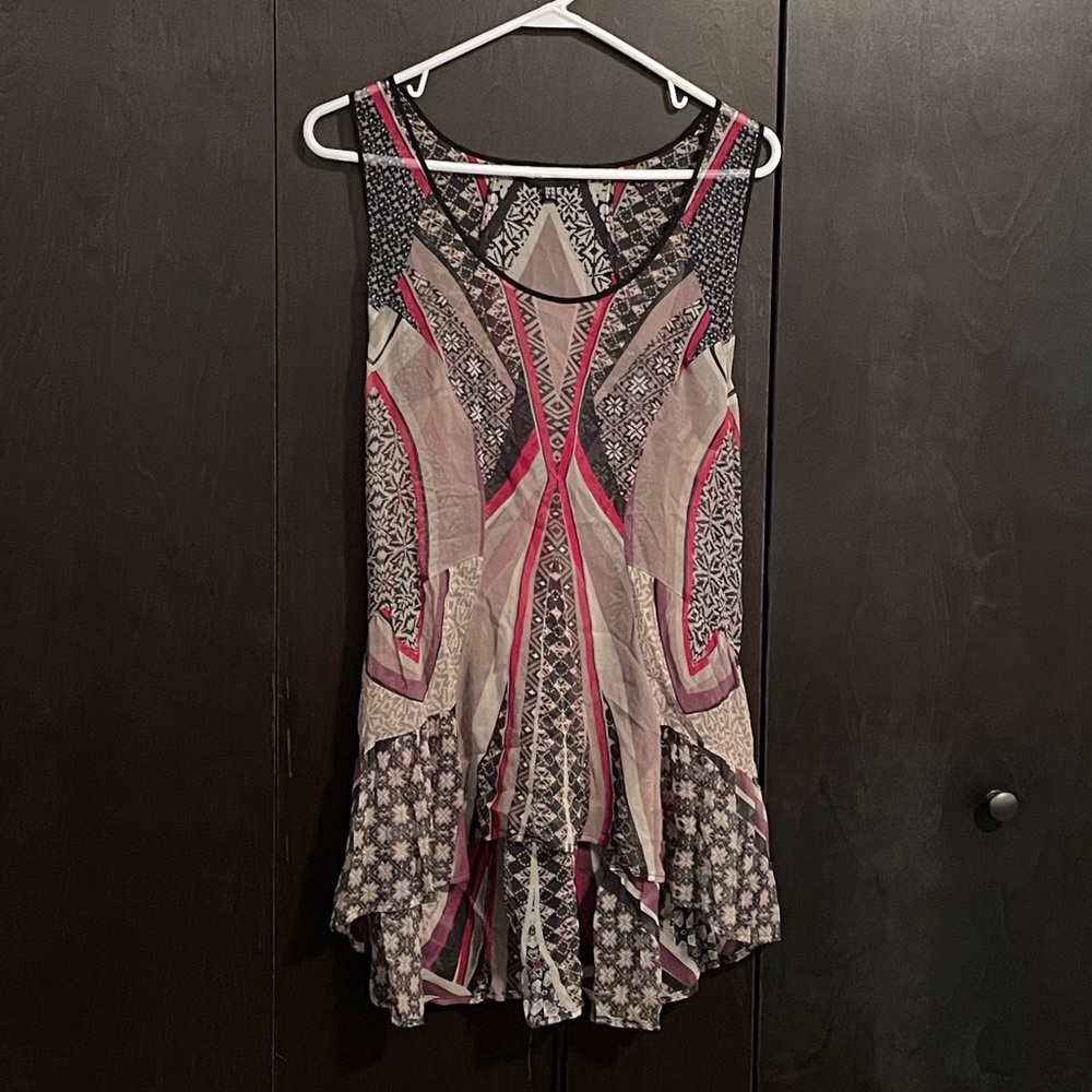 Warehouse Sheer Blouse, US size 14